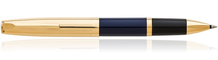 Aurora Duo-cart Rollerball Pens in Dark Blue