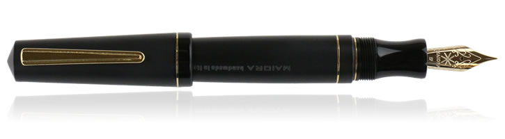 Maiora Impronte Fountain Pen in Matte Black