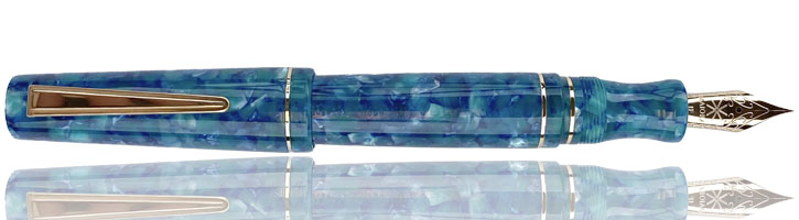 Maiora Impronte Oversize Fountain Pens in Posillipo Golden Touch