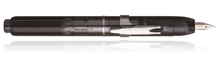 Graphite Smoke Platinum Curidas Fountain Pens