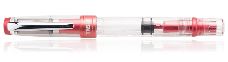 TWSBI Diamond 580ALR Fountain Pens in Punch Pink