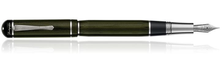 Petroleum Green Montegrappa Mia Carissima Ebonite Fountain Pens