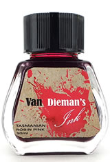 Tasmanian Robin Pink Van Dieman's Ink Original Fourteen Colours of Tasmania(30ml) Fountain Pen Ink