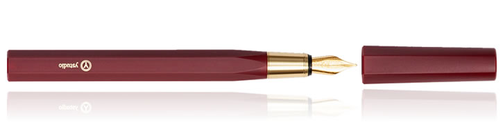 Ystudio Resin Fountain Pens in Red