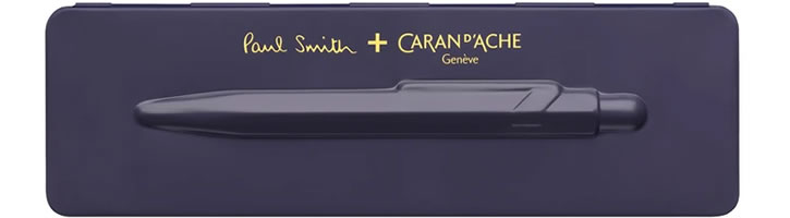Caran d'Ache 849 Paul Smith Edition 3 Ballpoint Pens in Damson