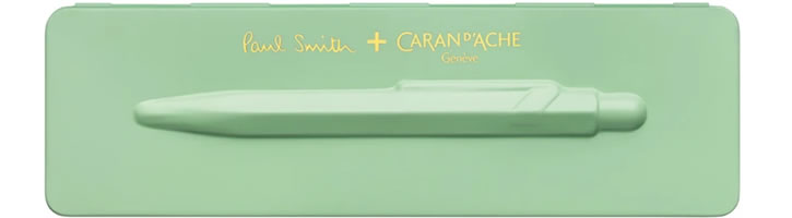 Caran d'Ache 849 Paul Smith Edition 3 Ballpoint Pens in Pistachio