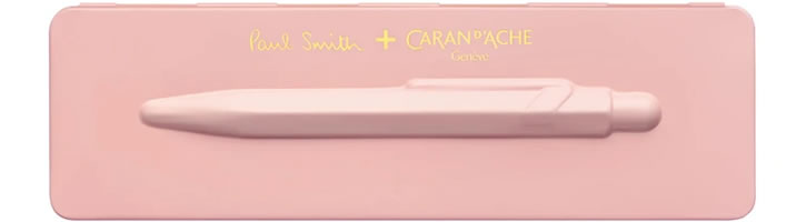 Caran d'Ache 849 Paul Smith Edition 3 Ballpoint Pens in Rose Pink