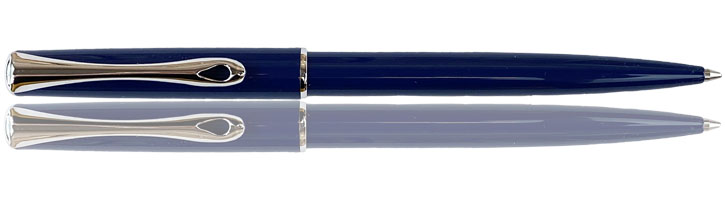 Navy Blue Diplomat Traveller Ballpoint Pens