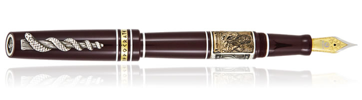 Marlen Ippocrate Fountain Pens in Burgundy