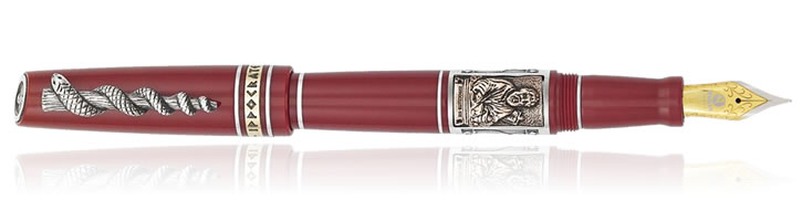 Marlen Ippocrate Fountain Pens in Red
