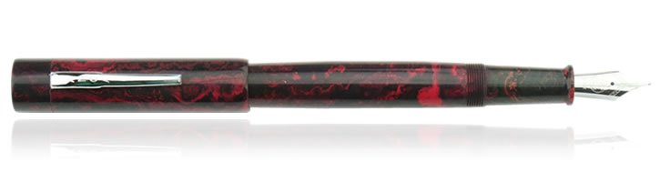 Ranga 3 Fountain Pens in Black Red Ebonite