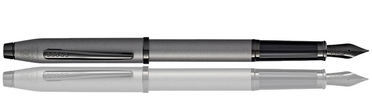 Cross Century II Fountain Pens in Gunmetal Gray