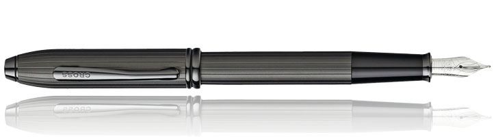 Cross Townsend Fountain Pens in Matte Black PVD