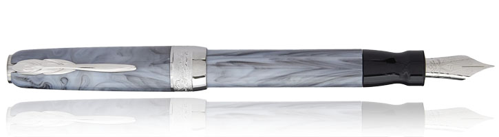 Pineider Full Metal Jacket Fountain Pens in Coal Grey