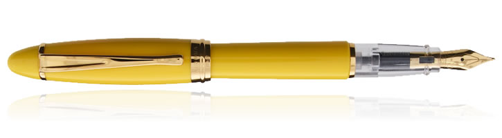 Optimistic Yellow Aurora Ipsilon Demo Colors Fountain Pens