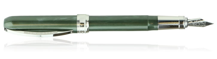 Visconti Rembrandt Olive Green Fountain Pens
