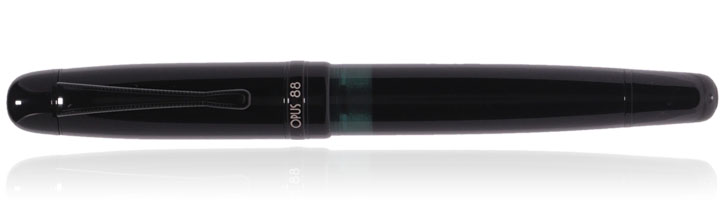 Solid Black Opus 88 Jazz Fountain Pens