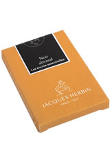Noir Abyssal Jacques Herbin Essentials Cartridges (7) Fountain Pen Ink