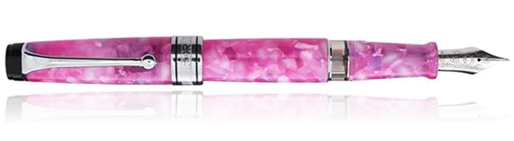 Aurora Optima Caleidoscopio Luce Rosa Fountain Pens