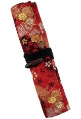 Sakura Festival Taccia Kimono 8 Pen Roll (Large) Pen Carrying Cases
