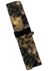 Sakura Night Taccia Kimono 8 Pen Roll (Large) Pen Carrying Cases