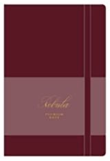 Colorverse Nebula Premium Memo & Notebooks in Ruby Wine - Plain