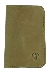 Desert Green Dee Charles Designs Leather Notebook Cover for Memo & Notebooks