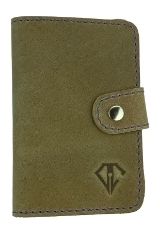 Dee Charles Designs Leather Pen Wipe Pen Care Supplies in Desert Purple / Refillable