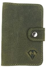 Dee Charles Designs Leather Pen Wipe Pen Care Supplies in Olive Always / Refillable