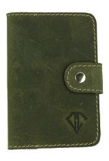 Dee Charles Designs Leather Pen Wipe Pen Care Supplies in Olive Gold / Refillable