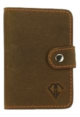 Saddle Orange / Refillable Dee Charles Designs Leather Pen Wipe Pen Care Supplies