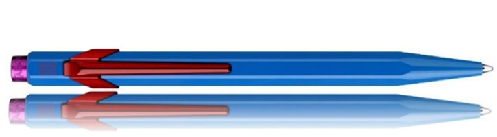 Caran d'Ache 849 Claim Your Style Edition II Ballpoint Pens in Cobalt Blue