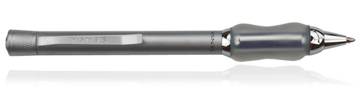 Sensa Metals Ballpoint Pens in Satin Silver