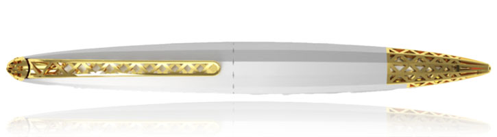 Diplomat Limited Edition ZEPP Fountain Pens in Grey / Gold