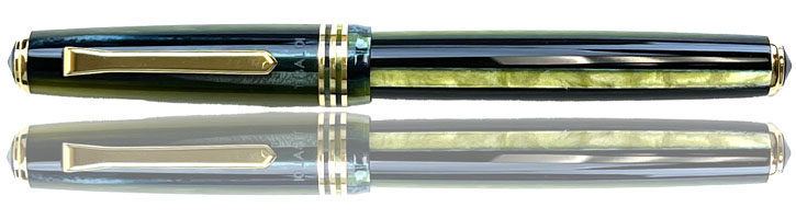 Retro Zest / 18kt gold plated Tibaldi N60 Fountain Pens