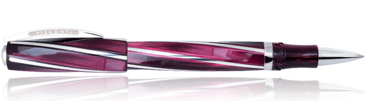 Visconti Divina Elegance Bordeaux Oversize Rollerball Pens