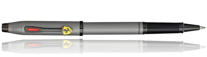 Cross Century II Scuderia Ferrari Rollerball Pens in Titanium Gray Satin Lacquer