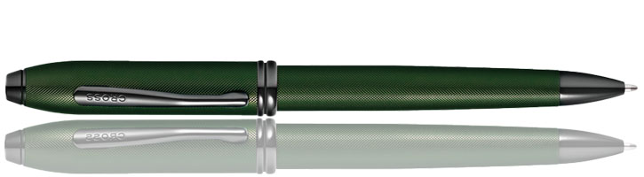 Matte Green PVD Micro-knurl