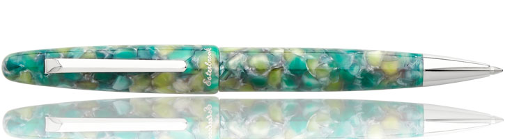 Esterbrook Estie Ballpoint Pens in Sea Glass / Palladium