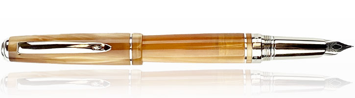 Marlen M10 Lux Fountain Pens in Brown