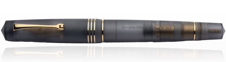 Leonardo Officina Italiana Pura Fountain Pens in Gray Anthracite / Gold