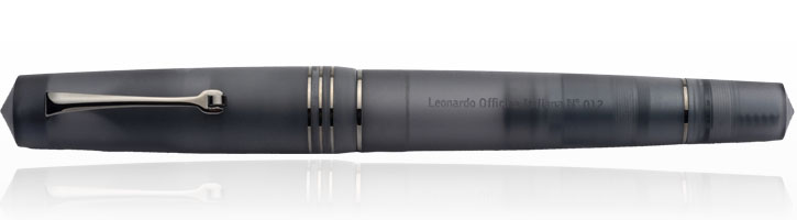 Leonardo Officina Italiana Pura Fountain Pens in Gray Anthracite / Ruthenium