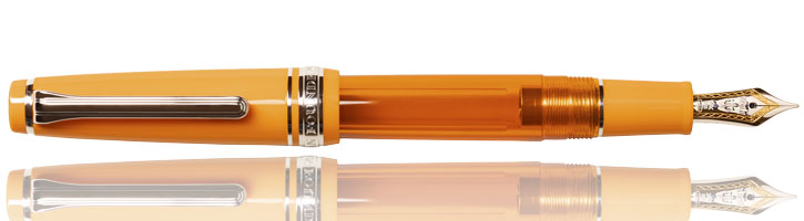 Sailor Professional Gear Slim Too Hot Habanero Fountain Pens
