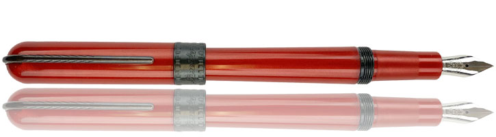 Pineider Metropolis Fountain Pens in Red