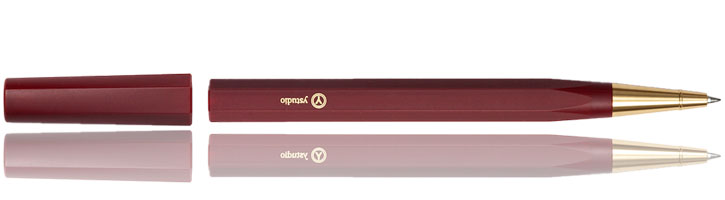 Ystudio Resin Rollerball Pens in Red