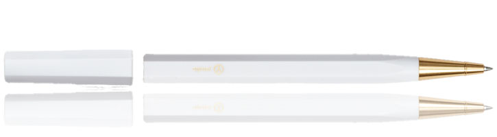 Ystudio Resin Rollerball Pens in White