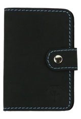 Midnight Blue / Refillable Dee Charles Designs Leather Pen Wipe Refillable Pen Care Supplies