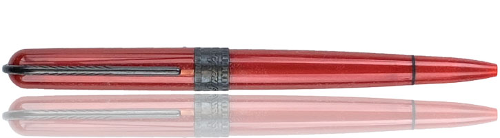Pineider Metropolis Ballpoint Pens in Red