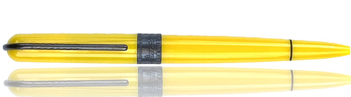 Pineider Metropolis Ballpoint Pens in Yellow