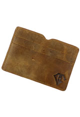 Dee Charles Designs Leather Wallet Executive Gifts & Desk Accessories in Saddle Always